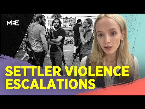 Settler violence West Bank