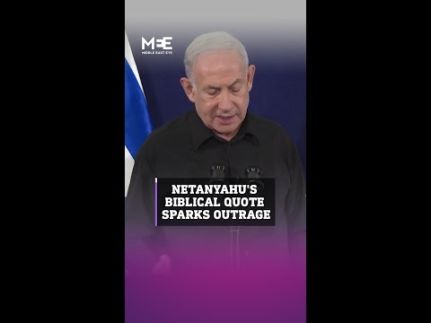 Netanyahu Amalek